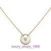 Car tires's necklace Classic Popular temperamen Amulet Necklace Female 925 Sterling Silver Plated 18k Rose Gold Safe and Circle Emblem With Original Box