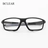 Bclear Design Men Sport Glasses Frames Tr90 안경 야외 스포츠 사각형 프레임 근시 처방 사이클링 안경 240109