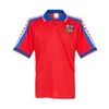 Retro futbol formaları Çek Cumhuriyeti 1996 1997 Vintage üniforma 96 97 Ev Kırmızı Klasik Futbol Gömlek #18 Novotny #4 Nedved #8 Poborsky #19 Frydek