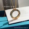 L'amore di pneumatici per auto Nacelake designer donna gioielli di lusso Collana in oro alta edizione Full Sky Star Pancake Collare di diamanti da donna con scatola originale