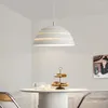 Lampes suspendues minimaliste restaurant lumière moderne designer étude petite table bar lampe de cuisine