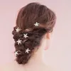 Hair Clips Fashion Cute Elegant Woman U-shaped Starfish Clip Pin Wedding Bride Girl Comb Ornaments Accessories For Girls Gifts