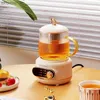 Electric Kettles Electric Kettle Health Conserving Pot Slow Cooker Cooke Water Kettle Glass Teapot Stew Cup Multifunktionell för Office Home 220V YQ240109