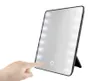 RUIMIO Miroir de maquillage avec 816 LED Miroir cosmétique avec variateur tactile Support à piles pour table de salle de bain Voyage3056694