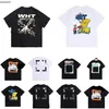 Heren 2023fashion S Offes Kleding Heren T-shirts Dames Losse T-shirts Tops Man Casual Straat Graffiti Shirt Sweatshirtoff T-shirts Offs Wit Wit