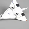 1400 Concorde Air France Airplane Model 1976-2003 Allinriner stop alumn samolot powietrza modelki