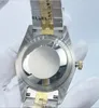 Klasyczna 3 styl Premium Pełna Wiercenie Zegarki na rękę 43 mm Big Diamond Bezel Sapphire Luminous Auto Data ETA 2813 Mechnacal Automatyczne zegarki męskie