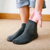 10 pares/lote meias masculinas malha de algodão curto tornozelo meias verão negócios respirável masculino meias homem sox alta qualidade 240108