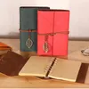 The Traveller's Notebook Is A Of Antique Literature PU A6 Leather Stationery Gifts Office