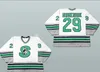 Maglie da hockey su ricamo Springfield Ma Indians vintage da uomo personalizzate Snoop Dogg Tutte le uniformi cucite Taglia all'ingrosso S-3XL Buona qualità 73