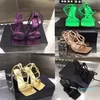 Mode dames designer sandalen ontwerper Slippers lederen sandalen met bandjes jurk schoenen zomer bruiloft vrouw