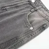 Jeans femininos outono 2024 casual retro rua lavada calça solta de pernas largas modelo de trabalho meados de cintura