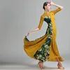 Stage Wear Femmes Standard Ballroom Robe de danse Femme Valse Rumba Costumes Moderne Foxtrot Compétition