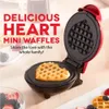 220v 110V mini elektrikli waffles yapımcı kabarcık yumurta kek fırın kahvaltı waffle makine tava Eggette Pot 240109