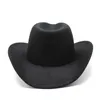 2024 NIEUWE Cowboy Hoeden voor Vrouwen Mannen Fedora Hoed Fedora mannen Cap Herfst Winter Jazz Top Caps Party Kerstcadeau 14 kleuren