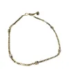 Designer de luxo marca dupla letra g pingente colares corrente 18k banhado a ouro suéter simples newklace para mulheres acessórios de joias de casamento com caixa de presente