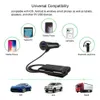 8A Voor Achterbank 4 Port USB Quick Charge QC 3.0 Autolader Voor iPhone 15 Huawei Xiaomi Samsung S24 snelle Telefoon Oplader