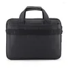 Kolejki Volasss Mężczyznka Tekska prawnika Komputer Luksusowe torebki dla 15,6 -calowej marki laptopa Oxford Waterproof Business Office Bag w pracy