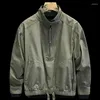 Hunting Jackets Men's Spring Thin Military Green Tactical Jacket Trench Outwear Flight Pilot Coats Bomber Army Cotton Parka Clothing