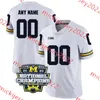 Braiden McGregor Michigan Wolverines 2024 Champions voetbalshirt 78 Kenneth Grant Kris Jenkins James Turner Michigan Jerseys aangepaste gestikte heren