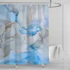 Shower Curtains Grey Gold Marble Abstract Modern Bathroom Decoration Waterproof Washable Fabric Bathtub Deluxe Standard Shower Curtain 180 * 180