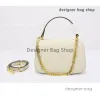 Designerväska äkta läder tyg axelväskor 735101 baguette pochette handväskor klassiska koppling ddesigner väskor purses grön handväska