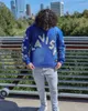 Herren Hoodies Sweatshirts Neue Straße Freizeitkleidung Vierblättriges Kleeblatt Buchstaben bestickte Blume Sportshirt Herren Y2K Retro Trendige Marke Super Dalian Hoodie Damen L240