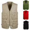 Men's Vests Tops Vest High Quality Mens Replace Camera Travelers Comfortable Working Fashion Activewear Leisure 2024 Classic