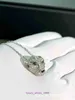 Bildäcks kärlek halsbandsdesigner för kvinnor en natt leopard rik grön full diamanthuvud halsband 925 sterling silver material kvinnor med originallåda
