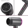 Hair Dryers Portable Ionic Blow Dryer Foldable Handle With Blue Light Custom Fast Drying Hair Care Hair Dryer Q240109