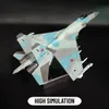 1100 Sukhoi SU35 Super Flanker Replica Fighter Model Military Aircraft Scale Aviation World War Plane Collectible Miniature Toy 240108