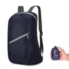 Bolsas al aire libre Mochila de moda para hombres y mujeres Bolsa plegable ligera Deportes de viaje impermeables