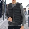 Gilet da uomo Cappotto invernale da uomo Gilet slim fit Outwear Gilet termico chic antivento