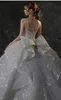 Custom Made Dubai Luxury a line Wedding Dresses sequined Plus Size Chapel Train Sweetheart vestido de novia Appliqued Bridal Wedding Gowns