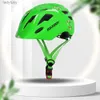 Hełm rowerowy kask rowerowy hełm rowerowy hełm rowerowy hełm oddychający hełm z tylnymi światłami dla deskorolki Bilans Bikel240109