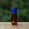 Colorful Smoking Herb Tobacco Spice Miller Dabber Telescoping Spoon Storage Glass Bottle Stash Seal Case Pocket Pill Jars Snuff Snorter Sniffer Snuffer Pipes