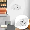 Wall Clocks Decor Living Room Clock Silent Mute Hanging The Clouds Bedroom White Convenient Office