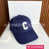 Designer Ball Caps Correcte versie van C-Letter Baseball Cap Trendy Brand Driedimensionale Triumphal Arch Duck Tongue Letter Sun Bescherming Hoogwaardige JKLX