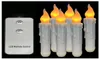 6pcsset LED Flameless Candles Battery Operate Lamp Dipped Flickering Electric Pillar Candles Wedding Party Decoration8274061