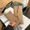 Designer plånböcker unisex långa plånbok handväska taby handväska låda lyx koppling väskor 240115