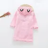 Filles garçons vêtements vêtements de nuit doux enfants dessin animé Homewear robe de bain adolescents pyjamas chauds automne hiver peignoir pour enfants 240108