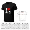 Men's Tank Tops I Love House Music T-Shirt Boys White T Shirts Oversized Hippie Clothes Men Long Sleeve