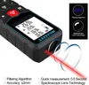 Mileseey Laser Distance Meter Electronic Roulette Digital Tape Rangefinder Level Bubble Trena Metro Range Finder Measuring Tools 240109