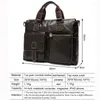 Мужские портфели, 14 сумок для ноутбуков, сумка-мессенджер для мужчин, кожаный портфель для адвоката, деловая мужская натуральная кожа