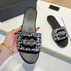 Designer kvinnor tofflor glider sandal plattform sommar sandles skor äkta läder c klassisk varumärke strand glider avslappnad kvinna utanför tofflor