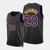 2023 24 New City LeBron James Basketball Jersey 8 Anthony 3 Davis Austin Reaves Angelo Russell Jarred Vanderbilt Schroder 24 Anthony Men 23 3 6 Davis Mamba Bryant