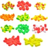 100 Pcslot espuma flotadores de pesca flotantes Pompano Rigs Strike indicador pesca con mosca boya Bobber Tackle 240108