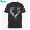 Yiciya Classic Eagle Printing Y2K Top Woman Clothing High Street Vintage T Shirt للنساء