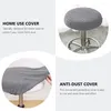 Chair Covers Stool Cover Round Bar Cushion Elastic Slipcover Washable Protector Sitting