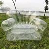 Camp Möbel verdickt Outdoor Baracken Sofa faul aufblasbare Stuhl DIY PVC transparent Hocker